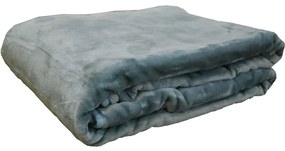 Κουβέρτα Βελουτέ 8 Green Anna Riska Υπέρδιπλo 220x240cm Πολυέστερ