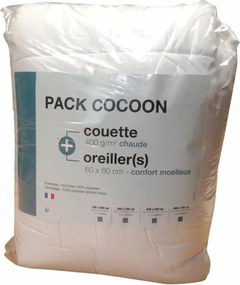 Σκανδιναβικό Παπλώμα 400 g /m² 200 x 200 cm πολυεστέρας (3 Τεμάχια)