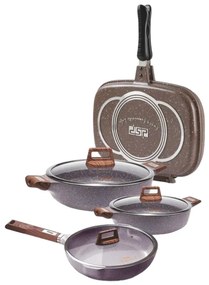 DSP - Σετ Μαγειρικά Σκεύη 4τεμ Μωβ