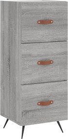 vidaXL Ντουλάπι Γκρι Sonoma 34,5x34x90 εκ. από Επεξεργασμένο Ξύλο