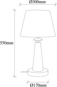 Table Lamp Pardo - 3041 Antique