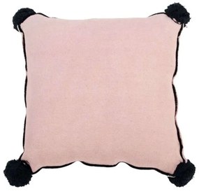Μαξιλάρι Διακοσμητικό (Με Γέμιση) Τετράγωνο LOR-SC-SQUAR-VINTNU Nude Vintage Απαλό Ροζ Lorena Canals 40Χ40 100% Βαμβάκι