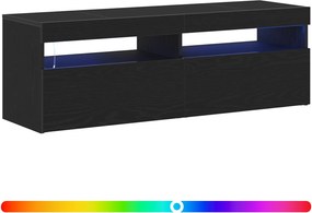 vidaXL Ντουλάπι TV Μαύρη Οξυά 120 x 35 x 40 εκ. Επεξεργασμένο ξύλο
