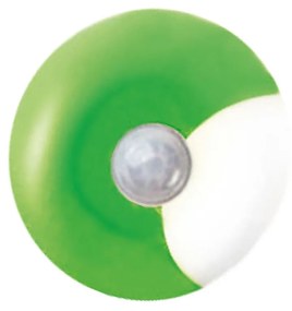 Λαμπάκι Νυχτός UFO 55504LEDG Green PVC