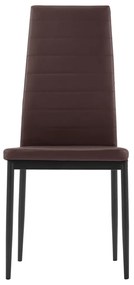 vidaXL Σετ Τραπεζαρίας Πέντε Τεμαχίων Καφέ