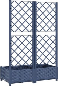 vidaXL Κήπος Μπλε Γκρι 80 x 40 x 121,5 cm
