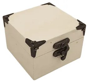 Ξύλινο αλουστράριστο κουτί decoupage  SDS-1092