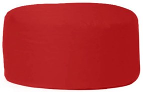 Πουφ Αδιάβροχο Round 248FRN1312 Φ55x30cm Red