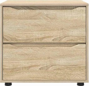 vidaXL Ντουλάπι αποθήκευσης Δρύς Sonoma 60 x 48 x 57 εκ