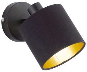 Φωτιστικό Τοίχου - Απλίκα Tommy R80331079 1xE14 28W 12x19cm Black Mat RL Lighting Metal