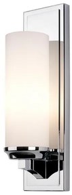 Απλίκα Φωτιστικό Μπάνιου 1xG9 Χρώμιο IP44 40cm Amalia FE-AMALIA1-LBATH Elstead Lighting-FE-AMALIA1-LBATH-Χρώμιο FE-AMALIA1-LBATH