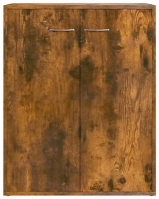 vidaXL Ντουλάπι Καπνιστή Δρυς 60 x 30 x 75 εκ. από Επεξεργασμένο Ξύλο