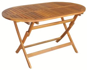 Τραπέζι Falov  πτυσσόμενο φυσικό μασίφ ξύλο ακακίας 130x80x72εκ Model: 282-0000