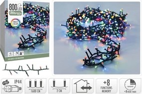 ΣΥΡΜΆΤΙΝΑ &amp; PVC ΛΑΜΠΆΚΙΑ LED MICROCLUSTER 800LED MULTI 16M AX8560230