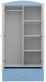 Ντουλάπα Babydreams δίφυλλη-Mple