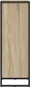 vidaXL Βιβλιοθήκη 40 x 30 x 86,5 εκ Επεξεργασμένο Ξύλο Σονόμα