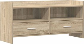 vidaXL Ντουλάπι TV 100 x 33 x 47 εκ Sonoma Δρυς Επεξεργασμένο Ξύλο