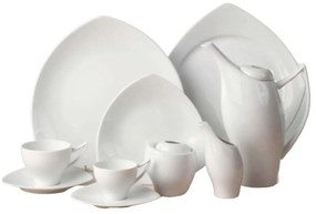 Σερβίτσιο Πιάτα Φαγητού Tric (Σετ 20Τμχ) 35.000.40 White Cryspo Trio 20 τμχ Πορσελάνη