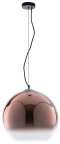 Φωτιστικό Οροφής Marte I-MARTE-S35 RM 1xE27 Φ35cm 156,7cm Bronze Luce Ambiente Design Glass