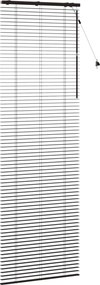 vidaXL Βενετσιάνικη Σκίαση Σκούρο Καφέ 75 x 250 εκ. 35 mm