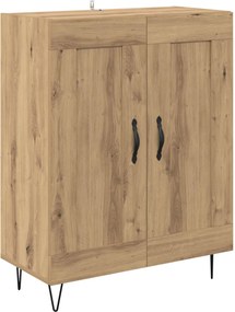 vidaXL Πλαϊνό γραφείο Artisan Oak 69,5 x 34 x 90 εκ.