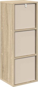 vidaXL Πλαϊνό γραφείο με συρτάρι Δρύς Sonoma 30,5 x 27 x 84,5 εκ