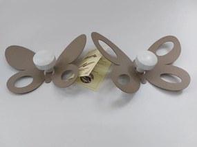 Σετ 2 Κρεμάστρες τοίχου Butterfly 23Χ16 &amp; 20Χ14 της Arti e Mestieri