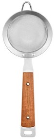 Σουρωτήρι Τσαγιού Ανοξείδωτο Allure 01-26783 Φ10x28cm Inox-Natural Estia Ατσάλι,Ξύλο