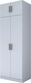 Ντουλάπα Λευκό BRIGES 90x57.5x255