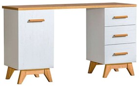 Γραφείο Sven 162083069 140x52x79cm Natural-White