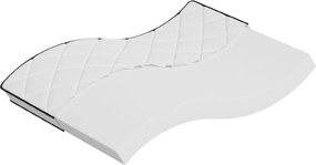 vidaXL Στρώμα Αφρού Medium Soft 140x200 εκ.