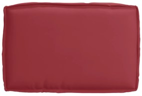 vidaXL Μαξιλάρι παλέτας για κάθισμα Κόκκινο 60 x 40 x 8 εκ.