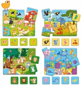 Εκπαιδευτικό παιχνίδι Lisciani Giochi Les animaux