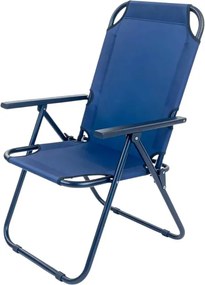 Πτυσσόμενη καρέκλα camping - 1608TFS-D - 251028 - Blue