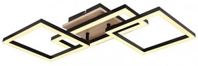 Πλαφονιέρα Φωτιστικό Οροφής LED 24W Μαύρο Bossy 67284-24 Globo Lighting-67284-24-Μαύρο 67284-24