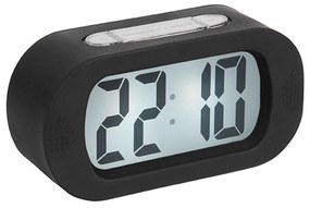 Επιτραπέζιο Ρολόι - Ξυπνητήρι Gummy KA5753BK 14x7cm Black Karlsson Silicone