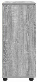 vidaXL Ντουλάπι Μπάνιου Γκρι sonoma 60 x 35 x 80 εκ Επεξεργασμένο ξύλο