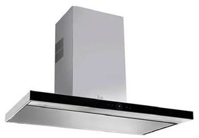 Teka DPL 986 T Ecopower Inox/Μαύρο Κρύσταλλο Απορροφητήρας Καμινάδα Τοίχου 90cm Εγγύηση 2+1 Χρόνια