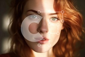 Intra Συλλεκτικό Ξύλινο Παζλ Plywood 4mm - Πορτρέτο μιας νεαρής γυναίκας από κοντά Σε Ξύλινο Κουτί - Διαστάσεις Puzzle: 10x10 cm – 25 κομμάτια