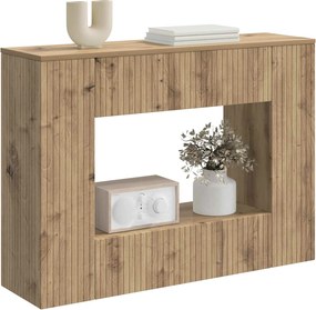 vidaXL Τραπέζι κονσόλας Τεχνίτικη Δρυς 101 x 29 x 74 εκ.