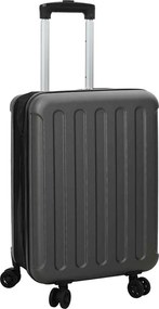 vidaXL Βαλίτσα Σκούρο γκρι 34 x 23 x 55.5 εκ. ΑΒΣ Πλαστικό