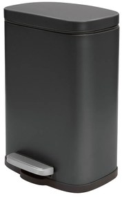 Κάδος Απορριμμάτων Μπάνιου (21.4x17.6x30) Spirella 5lt 05392.001 Akira Black