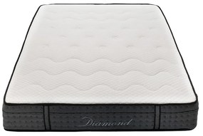 ΣΤΡΩΜΑ DIAMOND PAKOWORLD POCKET SPRING+GEL MEMORY FOAM 25-27CM 150X200ΕΚ