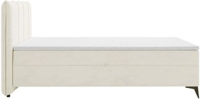 Επενδυμένο κρεβάτι Eco-140 x 200-Κρεμ