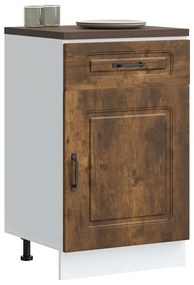 ντουλάπι βάσης κουζίνας Kalmar Καπνιστή δρυς Επεξεργασμένο Ξύλο