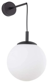 Φωτιστικό Τοίχου - Απλίκα Esme 5388 18x27x45cm 1xE27 15W Black-White TK Lighting