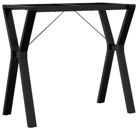 vidaXL Πόδια Τραπεζαρίας σε Σχήμα «Y» 80x40x73 εκ. Ατσάλι