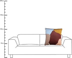 Μαξιλάρι ArteLibre Πολύχρωμο Βελούδο 60x60cm