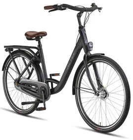 Maxima Moederfiets 28 Inch 55 cm Women 7SP Roller brakes Matte black