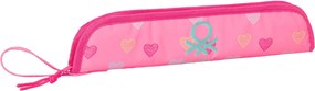 Θήκη φλάουτου Benetton Heart Ροζ 37 x 8 x 2 cm